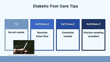 Foot care for diabetics