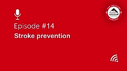 Podcast Episode 14: Stroke Prevention.