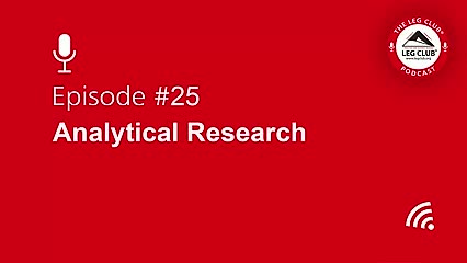 Podcast Episode 25: Analytical Research