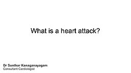 What is a heart attack?