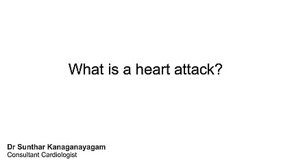 What is a heart attack?