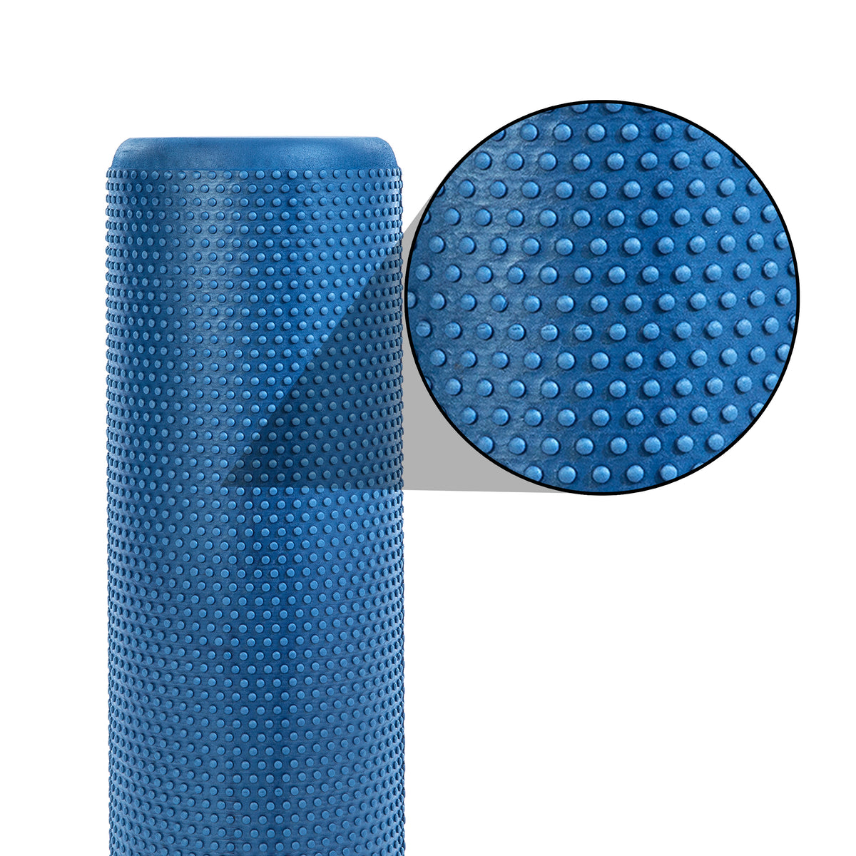 Meglio 45cm High Density Foam Roller for Muscle Massage (Red/Black)