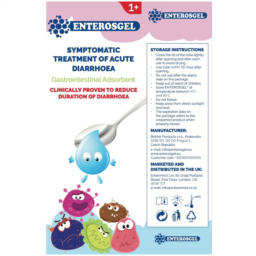 Enterosgel Kids Digestive Relief Tube - 90g