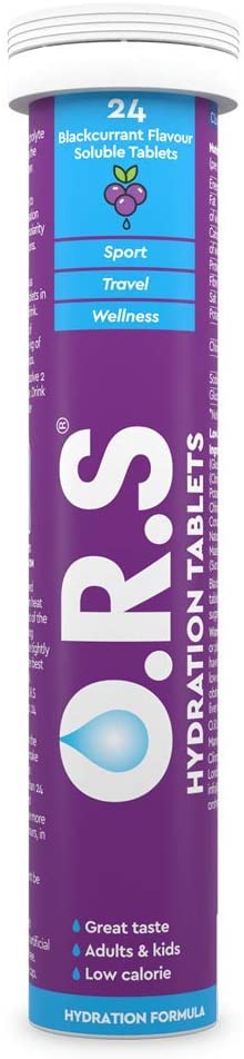 O.R.S Hydration Tablets - BLACKCURRANT (12)