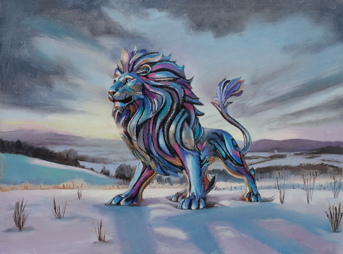 Finding The Extraordinary In The Ordinary, Shiny Lion