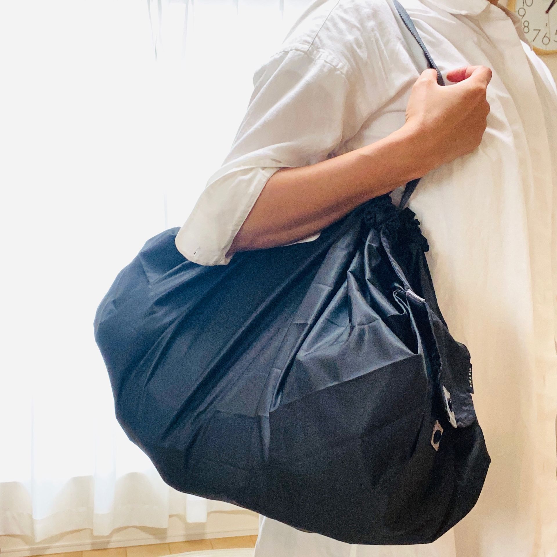 シュパット コンパクトバッグ ネイビー Lサイズのクチコミ By Okaeri Heim ハイム