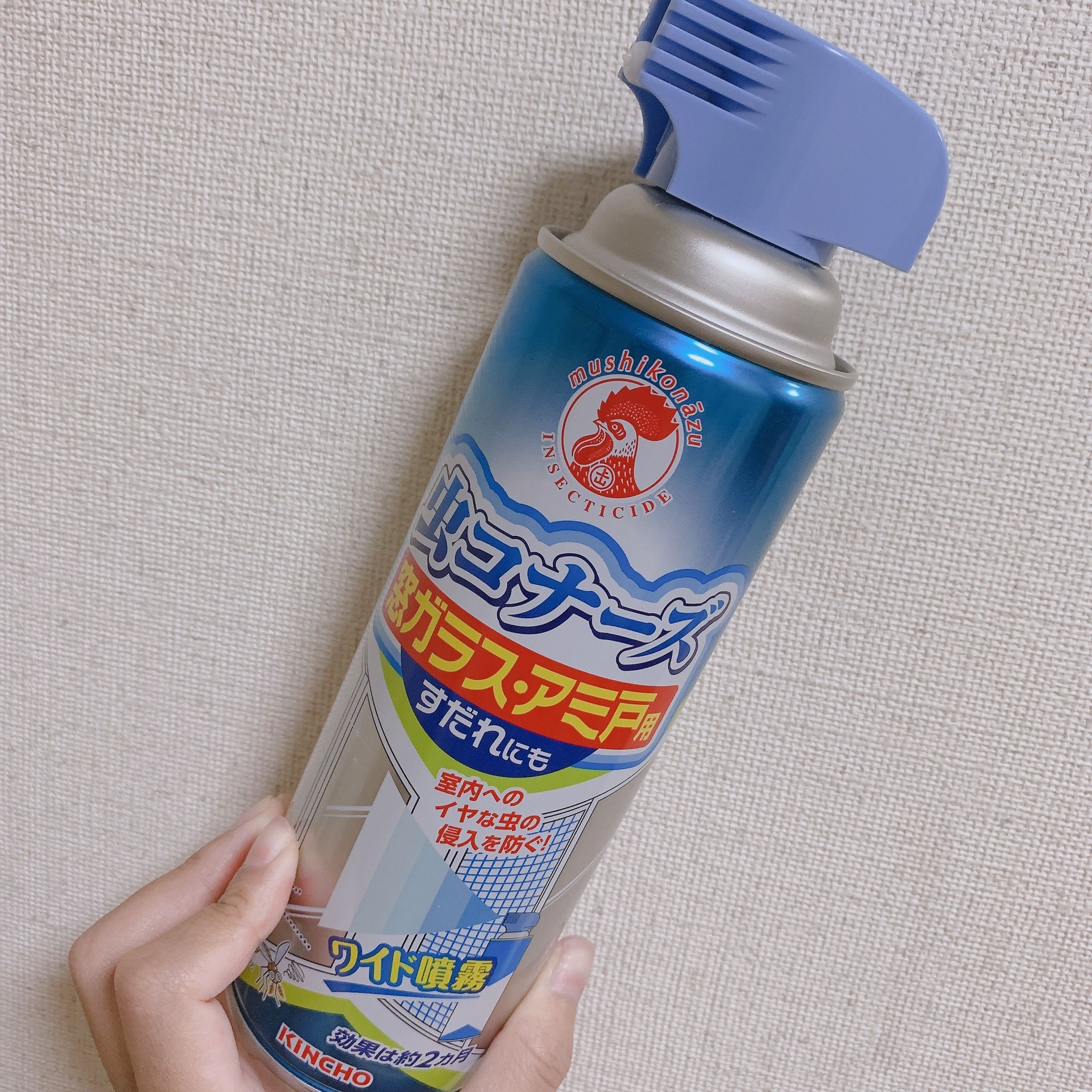 虫コナーズ 窓ガラス 網戸用 虫除けスプレーのクチコミ By ざべす Heim ハイム