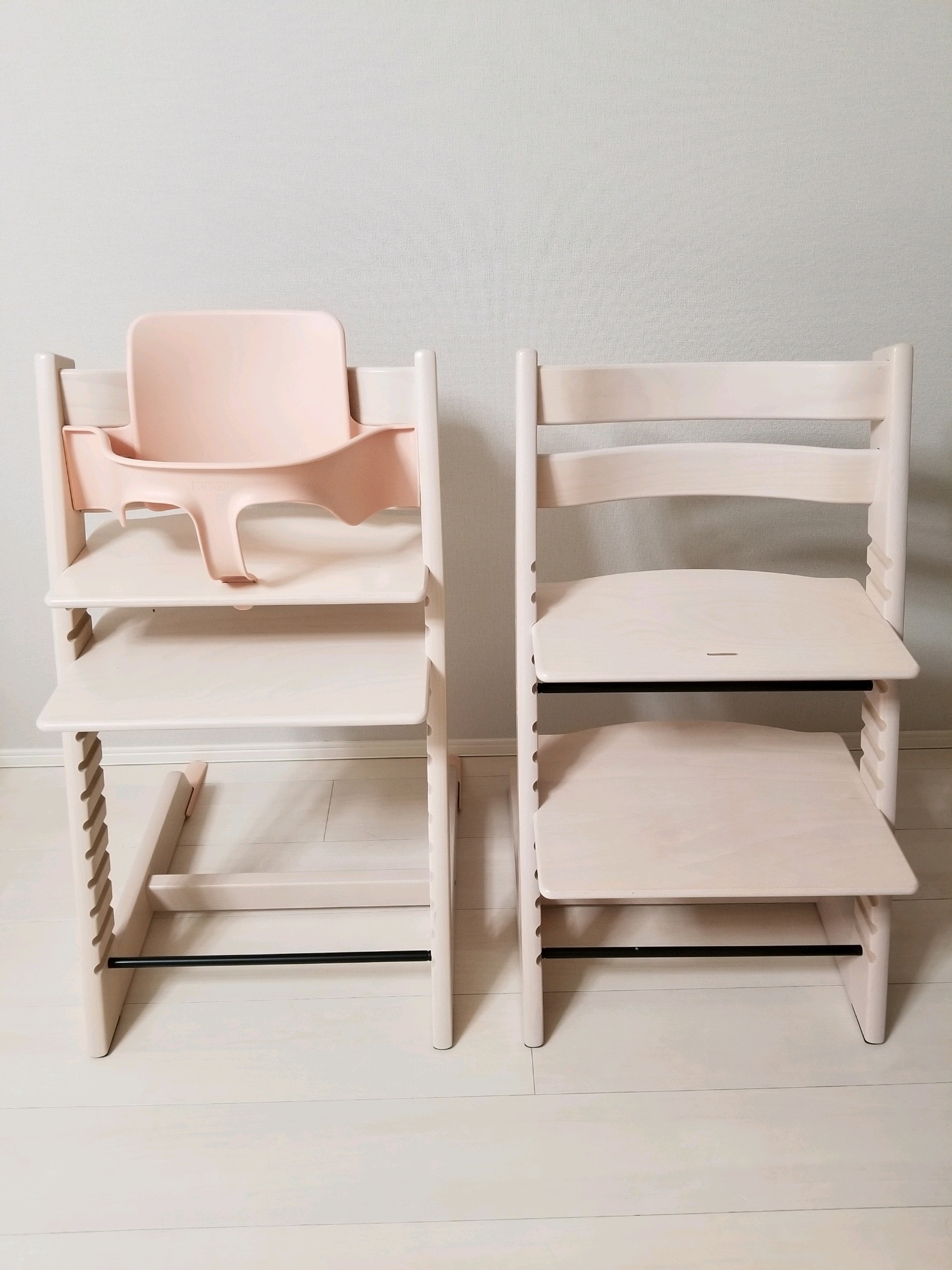 STOKKE ストッケ トリップトラップ⭐️ホワイトウォッシュ - 東京都の家具