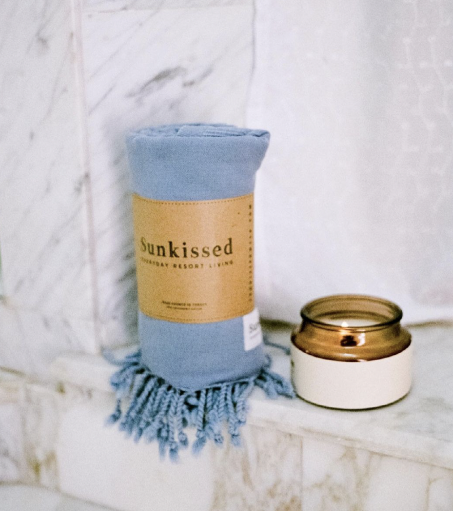 Sunkissed candle