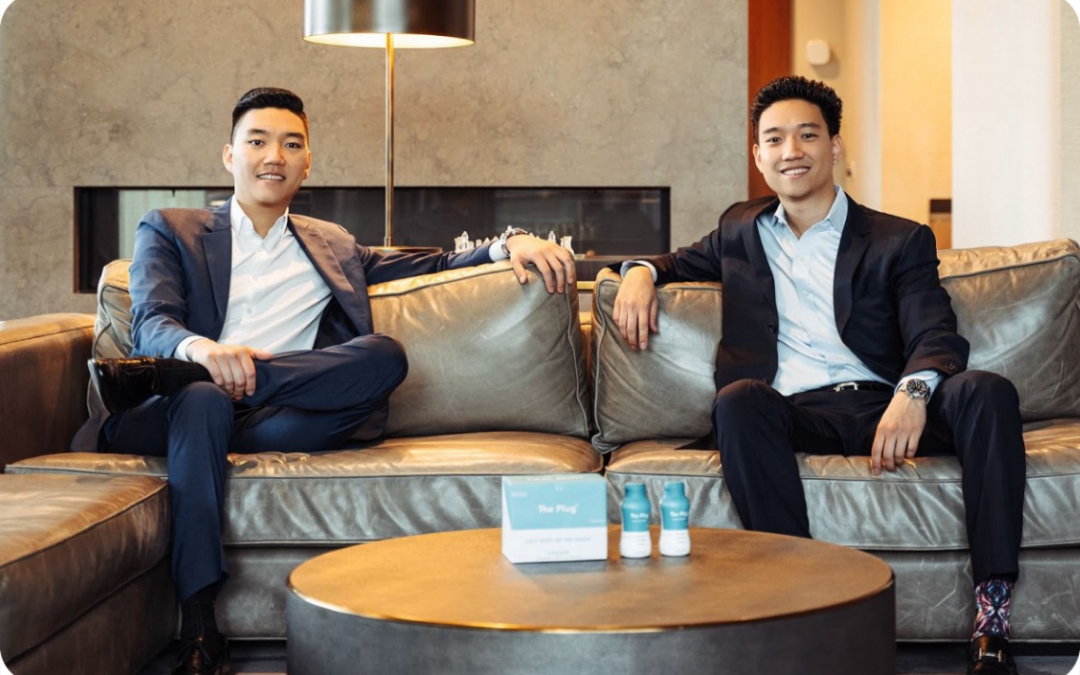 Alfred Members: Ray and Justin Kim, Founders of The Plug Drink