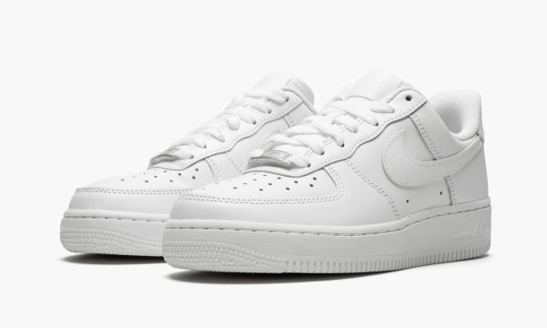 Wmns Air Force 1 ’07 “White on White”