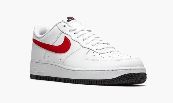 Air Force 1 ’07 “Mismatched Swooshes – White / Red / Blue”