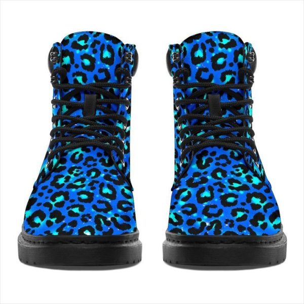 All Season Boots,Hippie, Animal Print Birthday Gift For Men and Women, Working Boots Leather Boots