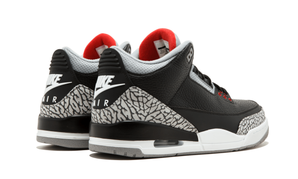 Air Jordan 3 Retro OG Black/Cement Men’s Shoes