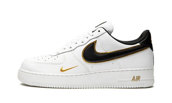 Air Force 1 ’07 LV8 “Double Swoosh – White / Black / Gold”