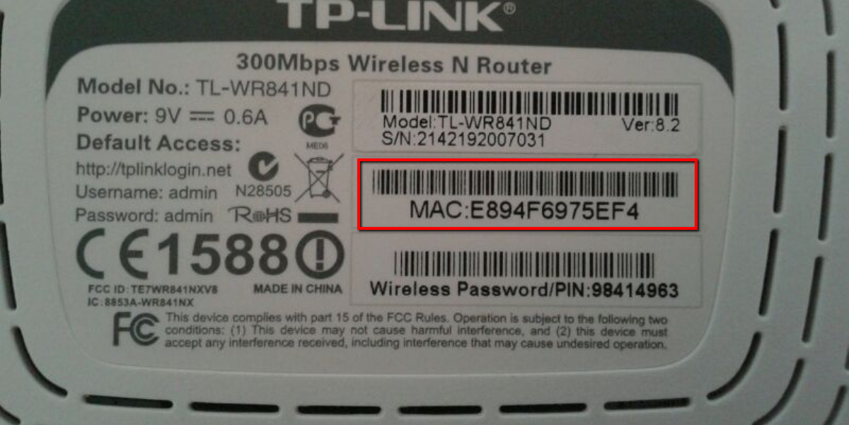 what is my device mac address
