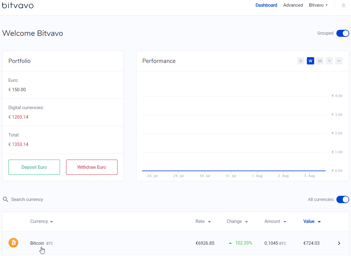 new bitcoin address binance