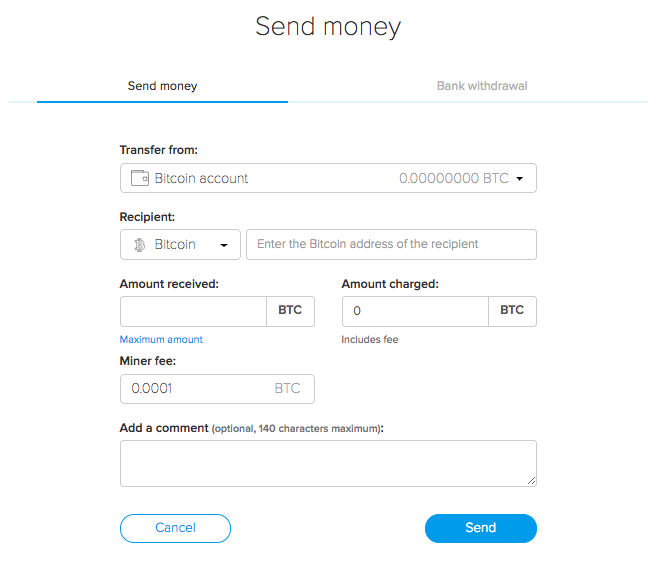 How Do I Send Money To An External Bitcoin Address Cryptopay Faq - 