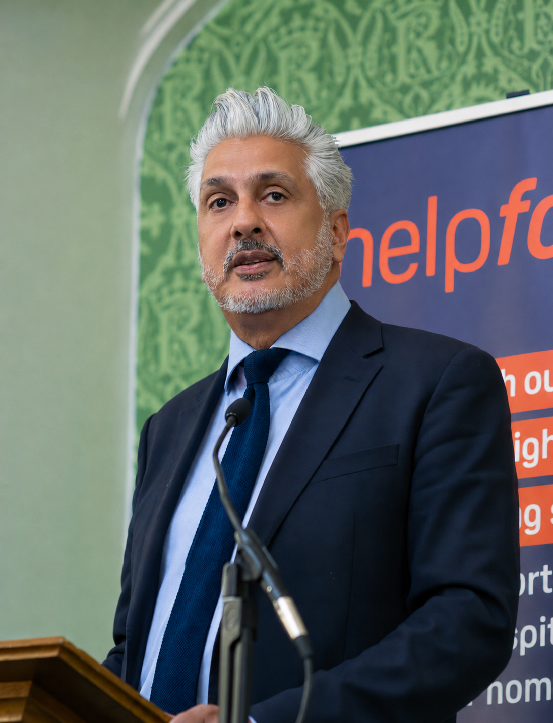 Amerjit speaking at Ho C event 2026