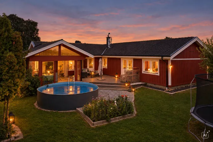 House, 5 rooms, 166 m² in Mörarp