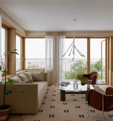 Apartment, 4 rooms, 110 m² in Nacka Strand