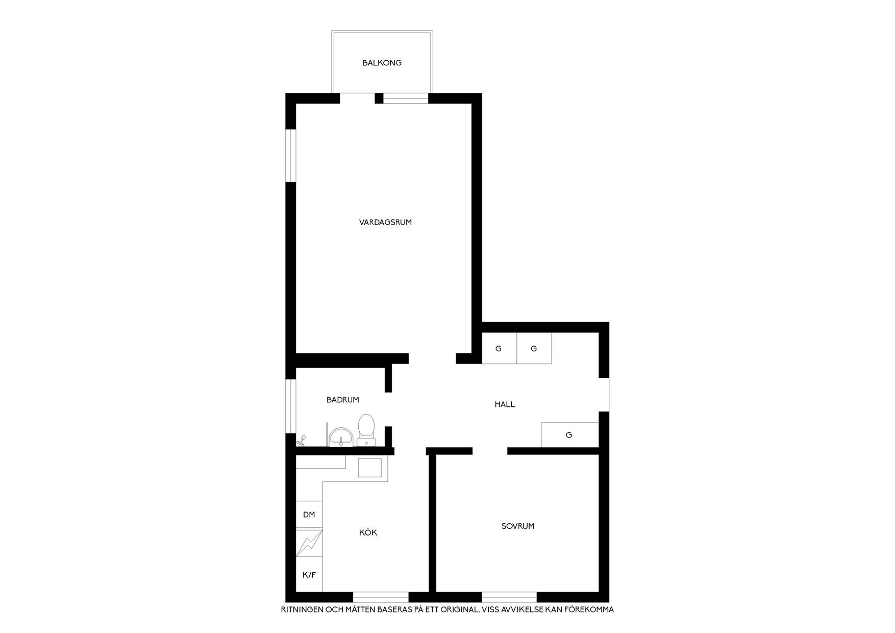 Floor plan for Gökvägen 5
