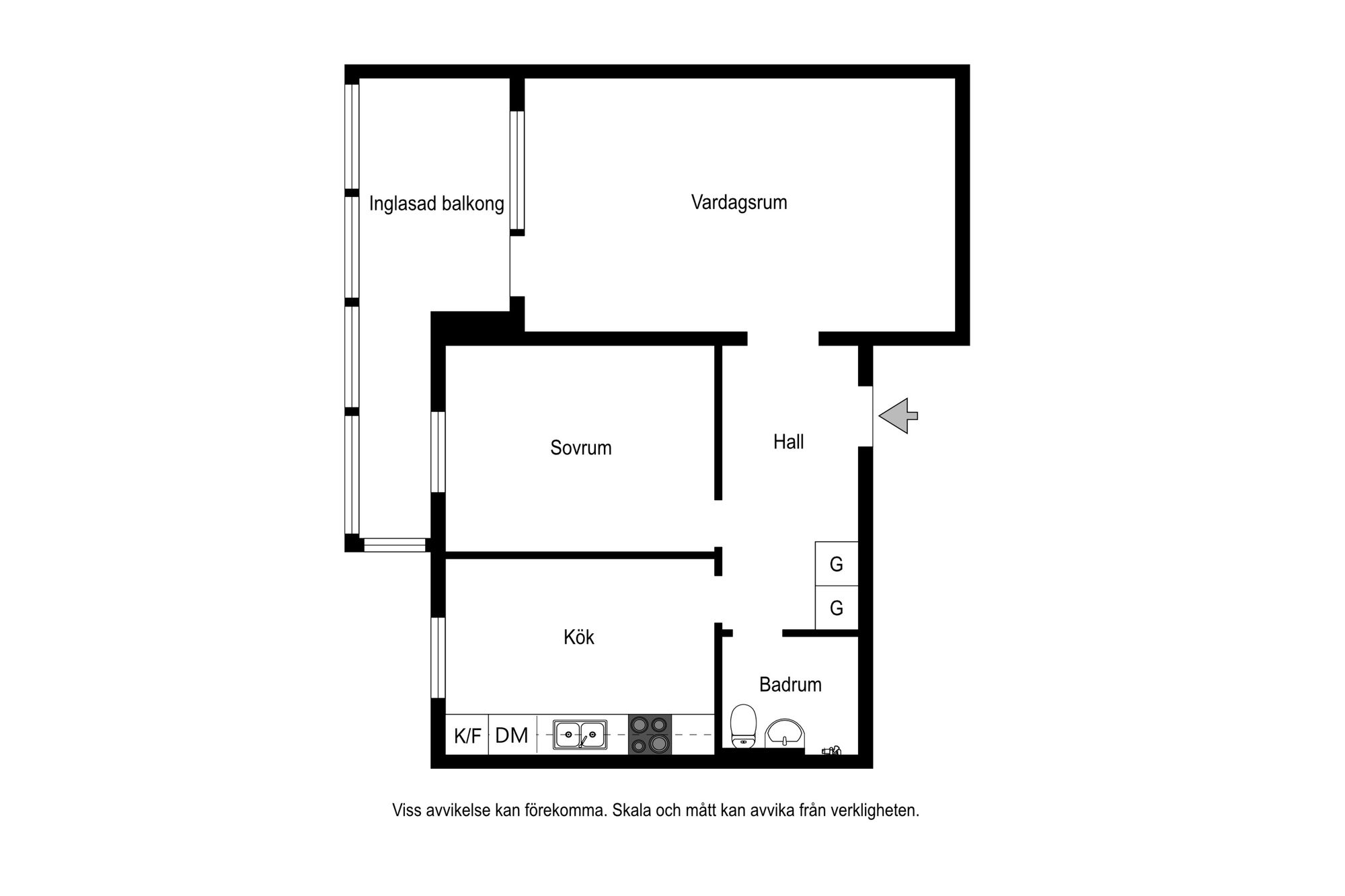Planritning för Per Albin Hanssons väg 56B