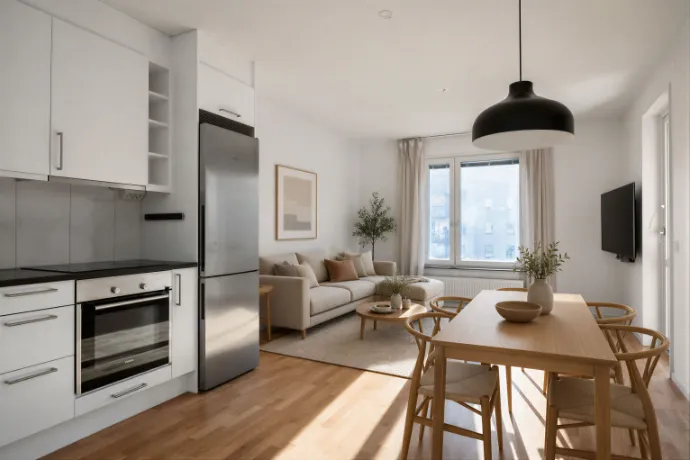 Lägenhet, 2 rum, 46 m² i Gustavsbergs - Porslinskvarteren