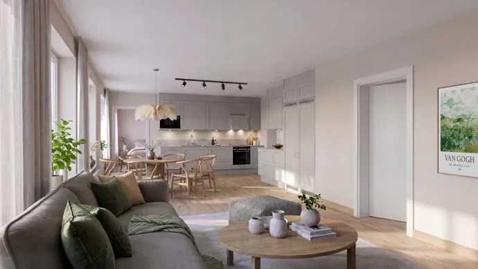 Apartment, 3 rooms, 78 m² in Väsjön