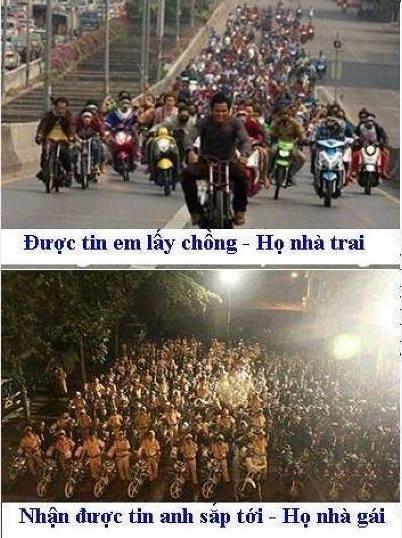 Được tin em lấy chồng