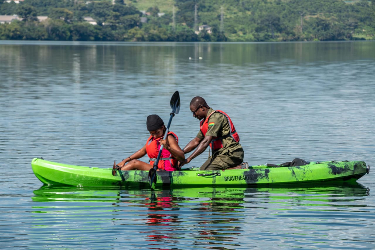 Riverine Kayaking on the River Volta