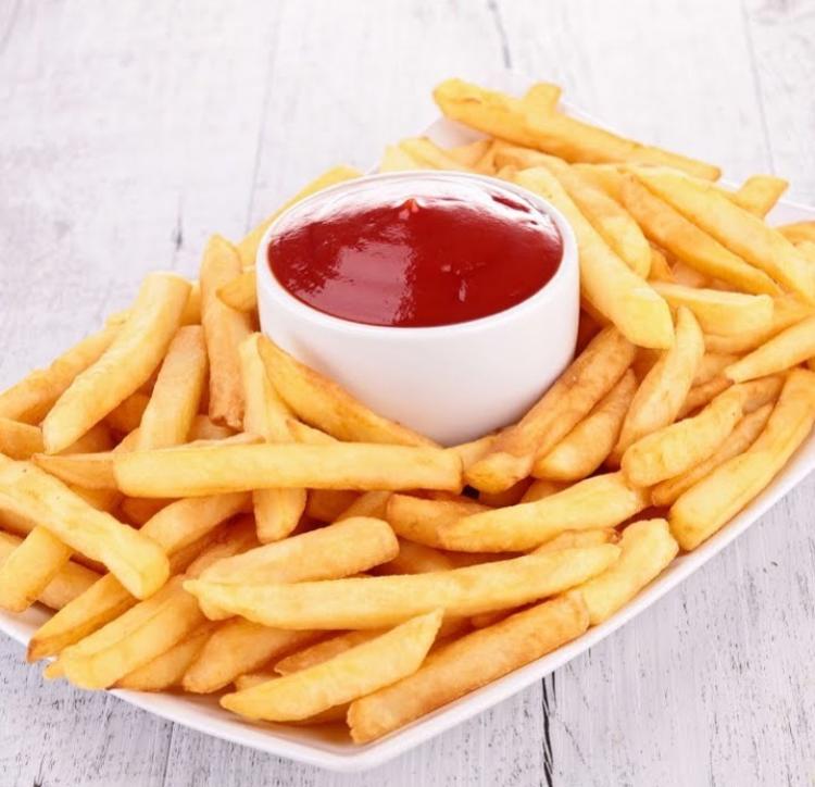 Potato Chips with Fried Chicken 