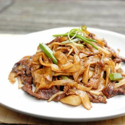 Hong Kong Noodles with assorted meat 