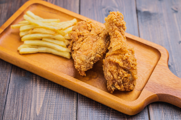 Chips and Chicken Thigh