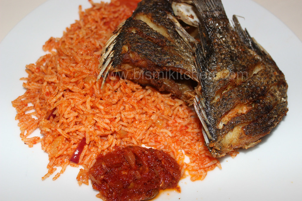 Jollof with Fish