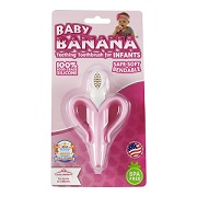 Special Edition Pink Baby Banana Infant Teething Toothbrush - 