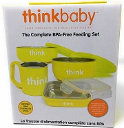 The Complete BPA-Free Feeding Set Yellow - 