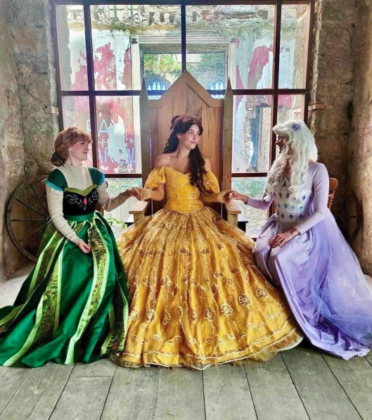 Princesses at Gwrych Castle | August