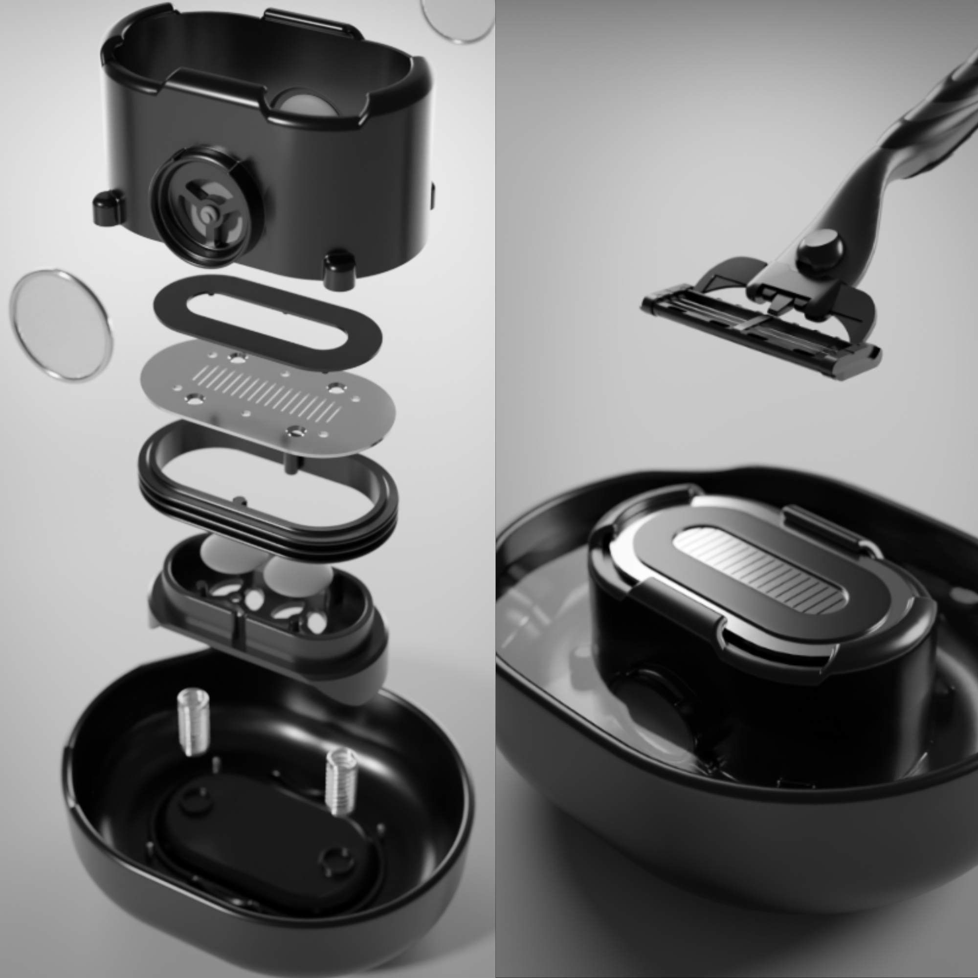 Storyboard with image render previews