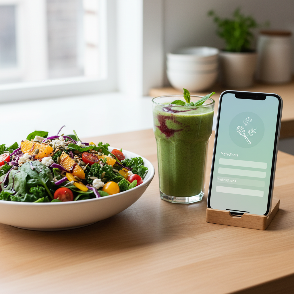 Recetas Saludables y Tips Personalizados