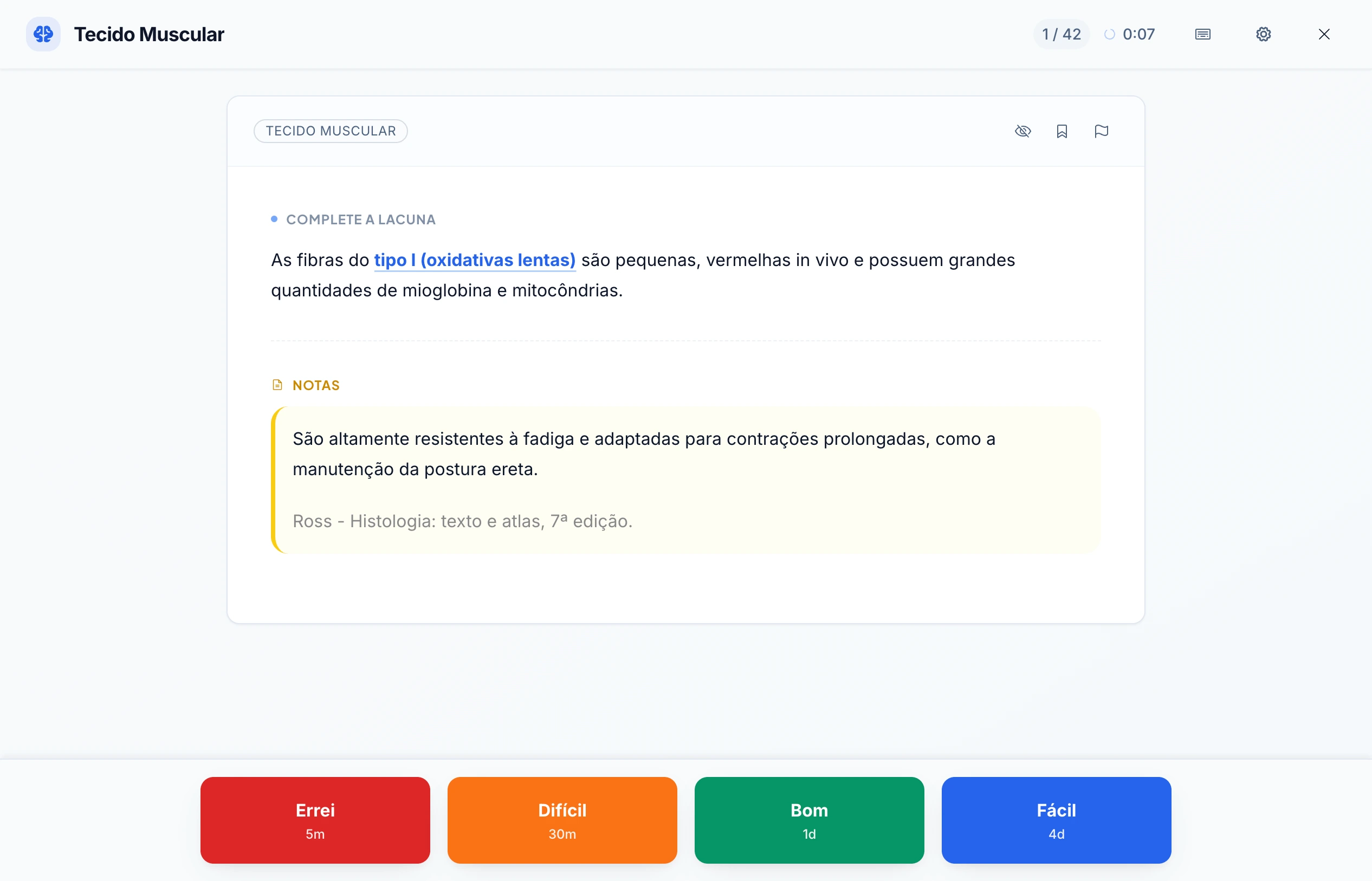 Flashcards da Hertz - visualização 1