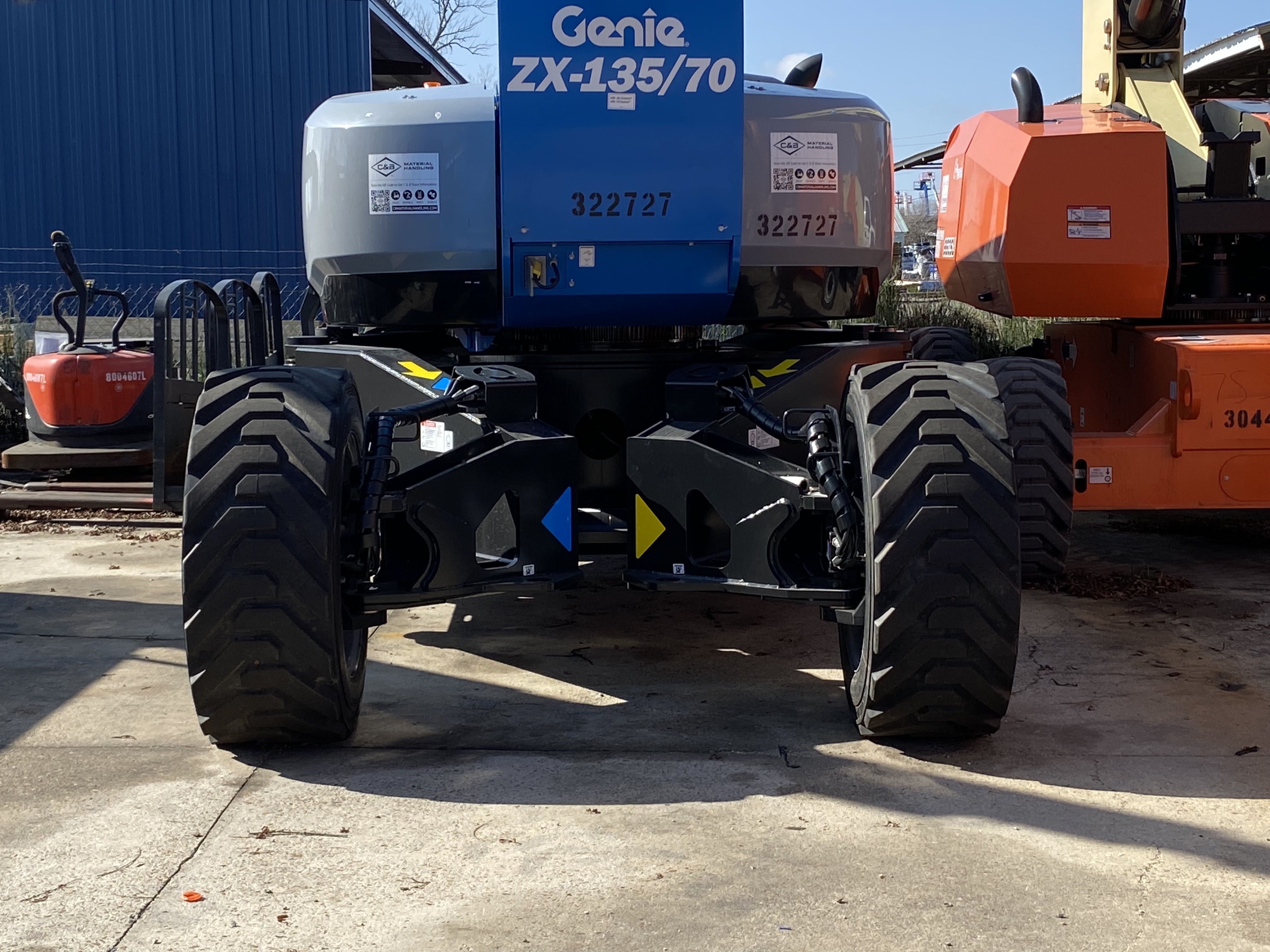Primary display photo for 2022 GENIE ZX-135 Boom Lift