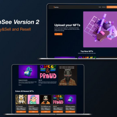 OpenSee - Full Nft Blockchain Marketplace like Opensea -Solidity and NextJs Profile Picture
