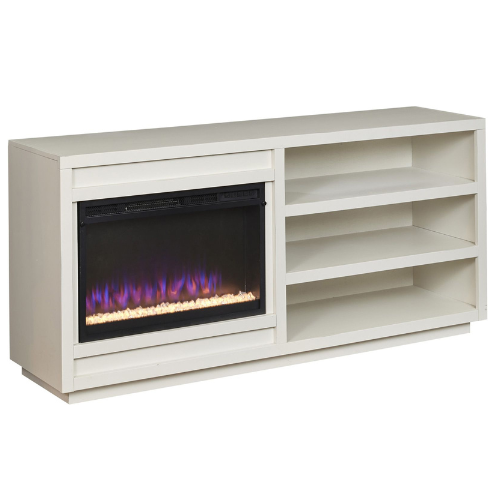 Picture of PERRY FIREPLACE CONSOLE IN WHITE