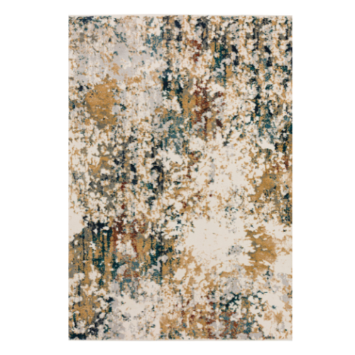 Light beige fabric recliner chair with high back, headrest, power-recline buttons, and an extended footrest, marked at a holiday sale price of $399 inside a peppermint wreath graphic.