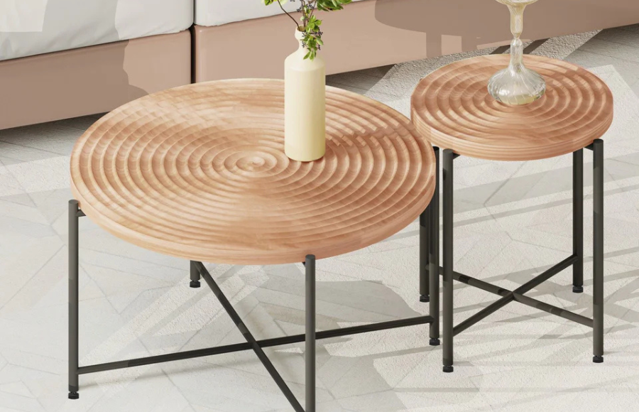 Bassett Copenhagen bedroom set featuring a dressed bed in a soft room with warm colored walls and linens.