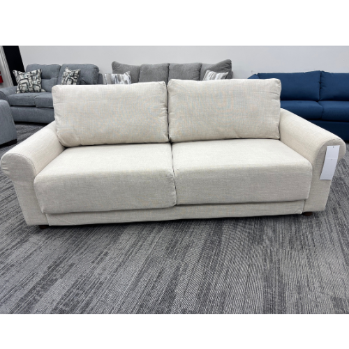 Picture of ROLLED ARM SOFA IN LINEN