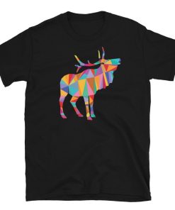 Awesome Rainbow Caribou Tshirt For Men And Women