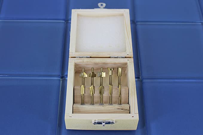 Rotary Tool Drill Bits Set Shank Router Bits Kit Alloy Steel Trimming CutterLA 