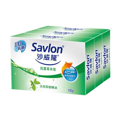 沙威隆-抗菌草本皂(3入裝)100gx3